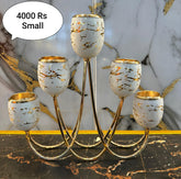 5 Slot Centre Table Decor / Candle Holder
